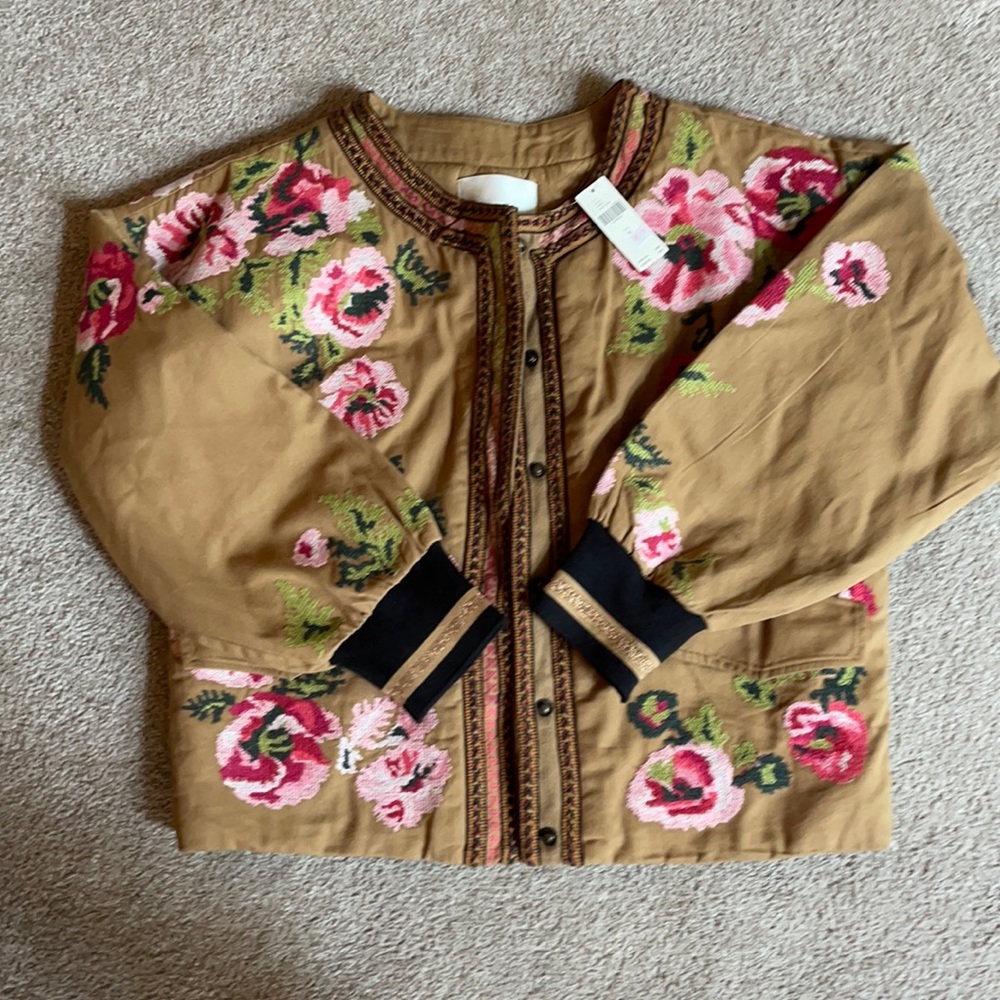 Anthropologie Bomber jacket